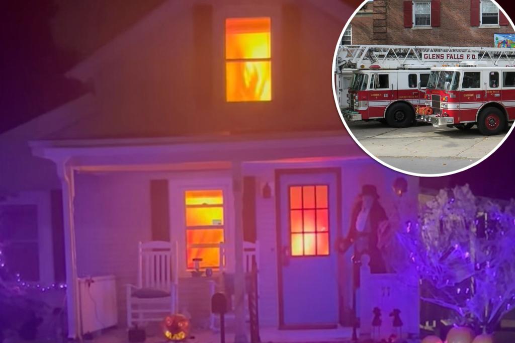 Firefighters called to raging house blaze â it was just ‘amazing Halloween decor’